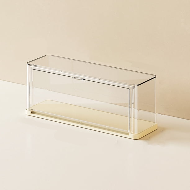 Fiudx Caja de Almacenamiento Apilable para Exhibir Figuras, Soporte de Plástico Pet a Prueba de Polvo, Organizador para Colección de Muñecas, Decoración para El Hogar y La Oficina, Diseño de Fácil Ac