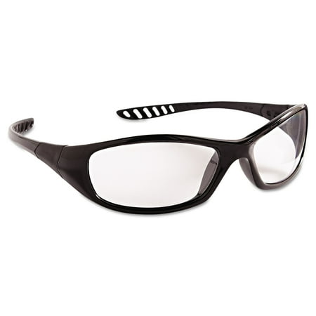 Anti Fog Safety Glasses - Jackson Safety* V40 HellRaiser Safety Glasses, Black Frame, Clear Anti-Fog Lens