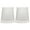 Off White, variant on Urbanest Cotton Chandelier Lamp Shades, 3x4x4", Off White