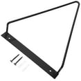 thumbnail image 4 of MIANGASTORE Vinyl Record Wall Mount Hanging Magazine Display Rack Triangular Storage Rack, 4 of 6