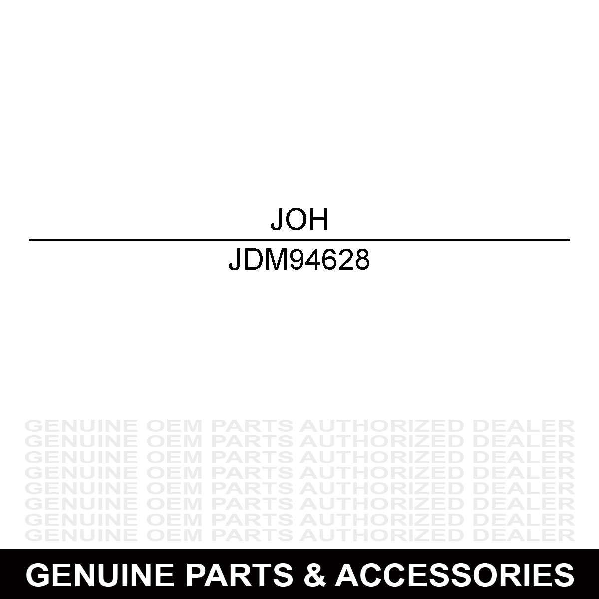 John Deere M94628 Lower Radiator Hose F725 GX345 240 260 285 325 345 Lawn Mowers