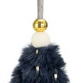 thumbnail image 5 of 5" Blue and Glittery Gold Plush Star Christmas Ornament, 5 of 5