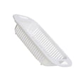 thumbnail image 2 of Cutlery Rack Telescopic Storage Basket Plastic White 1Pack Kitchen Use, 2 of 5