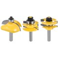 thumbnail image 1 of 3PCS/Set 8mm Shank Raised Panel Cabinet Door raised panel Router Bit Set 3 Bit Woodworking Milling Cutter Router Bits, 1 of 6