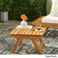 thumbnail image 3 of Noble House Sedona Outdoor Wood Side Table in Teak, 3 of 11