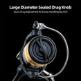 thumbnail image 2 of Smooth Ultralight 4+1BB Spinning Reels 5.2:1 Fishing Reels with Metal, 2 of 8
