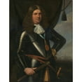 thumbnail image 2 of Hendrick Berckman 20x24 Gold Ornate Framed and Double Matted Museum Art Print Titled - Adriaen Banckert (C 1620-1684), Vice Admiral of Zeeland (1673), 2 of 4