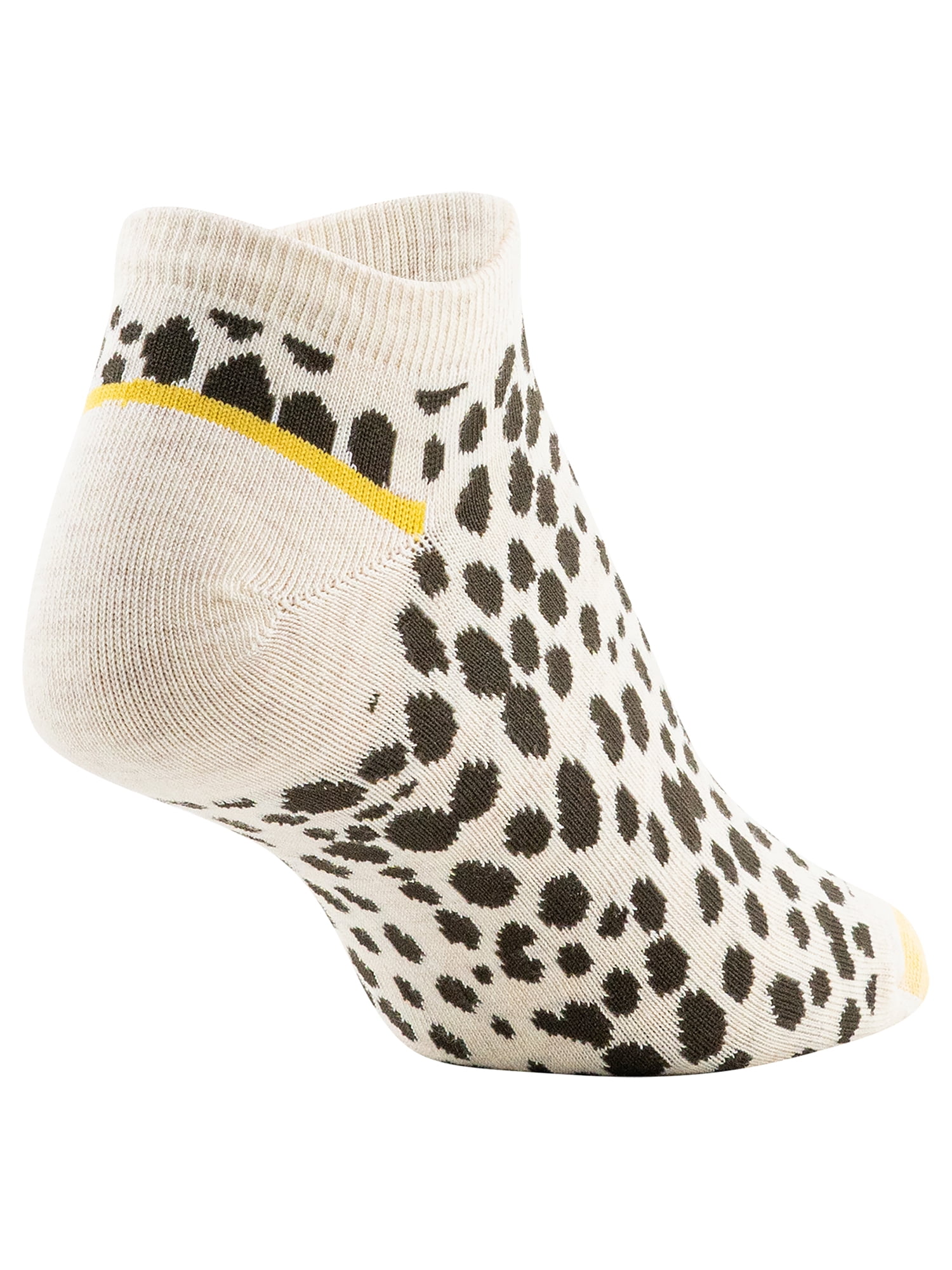 GoldToe Edition Women's Animal Print Liner Socks Assorted, 6 Pairs, Size 6-9