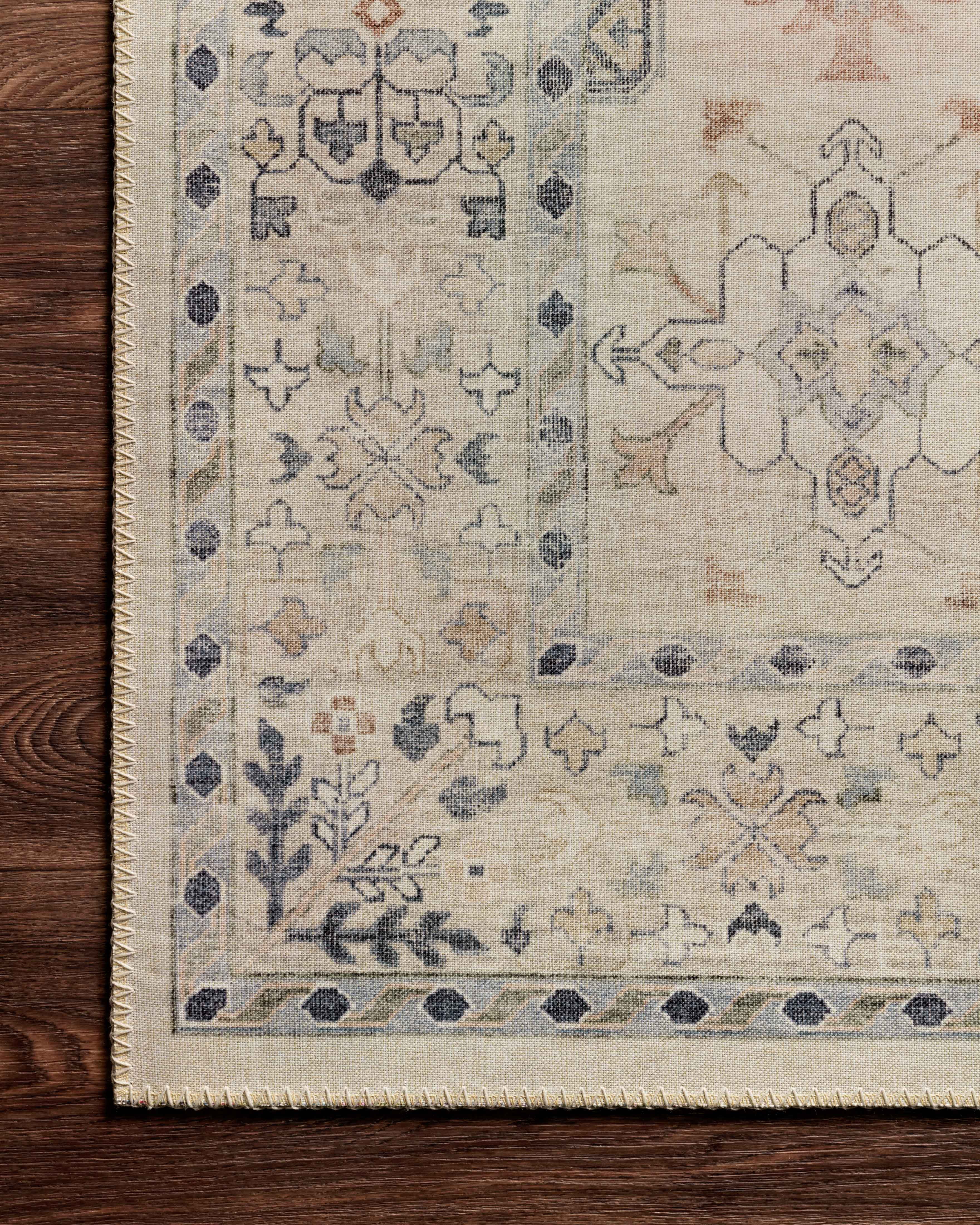 Loloi Hathaway Printed Oriental Beige / Multi Area Rug
