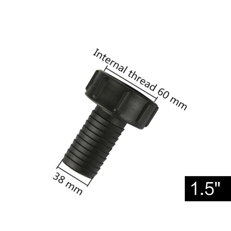 1/2 To 2 Water IBC-Tank Adapter Garden Hose Adapter Tap Connector Fitting Tool 