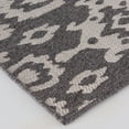 thumbnail image 4 of Loomaknoti New Zealand Tk 8' x 10' Ikat Indoor/Outdoor Area Rug , Gray, 4 of 8