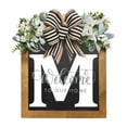 thumbnail image 1 of Last Name Front Door Wreath Front Door Porch Decoration for for Home Blessings Spring Parties, 1 of 2