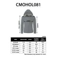 thumbnail image 6 of H2H Mens Casual Slim Fit Zip-up Hoodie Fleece Lining Active Zip-up Winter Jackets NAVY US 3XL/ASIA 4XL (CMOHOL081), 6 of 6