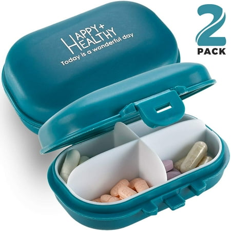 - Organizer Box Small Case Travel Container Holder - 4 Compartment