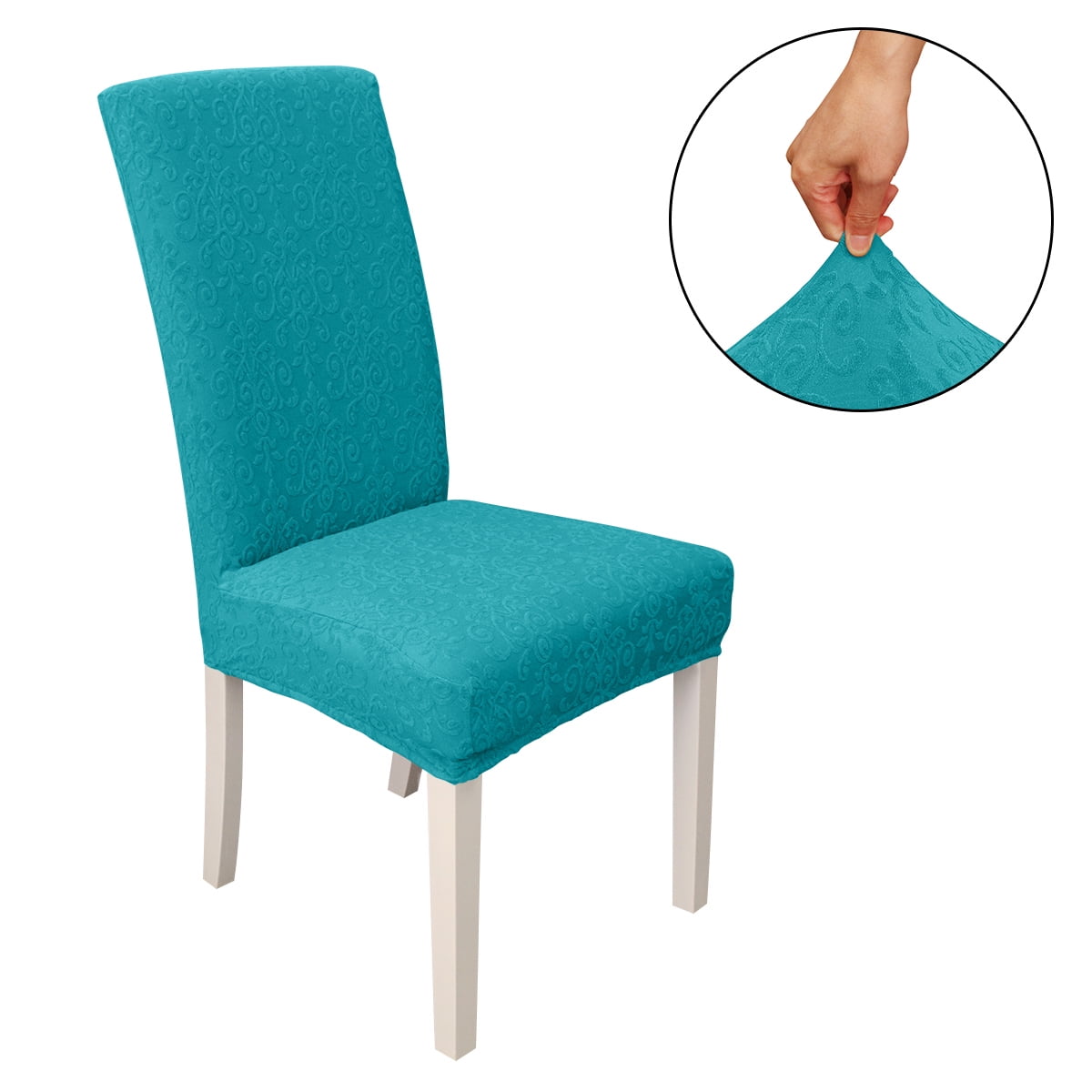 Chair Covers for Dining Room - Stretch Chair Slipcovers ...