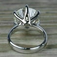 thumbnail image 4 of 2Ct Lab Created Diamond Round Cut Solitaire Engagement Ring 14k White Gold Plated, 4 of 4