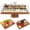 Rectangular 17*13*9, variant on Square 11*11*5.56 Acacia Wood Cake Stand with Lid 2-in-1 Dessert and Charcuterie Display Set