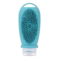 thumbnail image 1 of Botella Recargable de Viaje de Silicona, Cepillo de Limpieza , de Champú Portátiles, Loción, Contenedor de Cosméticos, Viaje C, 1 of 7