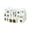 C, variant on Tibvox N Scale 1:500 Villas Assembled Model Miniature Architectural Building Model