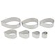 thumbnail image 2 of Rose Cutter Water Drop Shape Fondant Flower Molds Petal Stencils Cookie Cutters Stainless Steel DIY Pastry Baking Decoration, 2 of 10