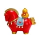 thumbnail image 1 of Figura de caballo de dibujos animados de estilo chino, estatua del año del caballo que trae riqueza, fortuna, caballo de la suerte, adorno decorativo de Feng Shui., 1 of 8