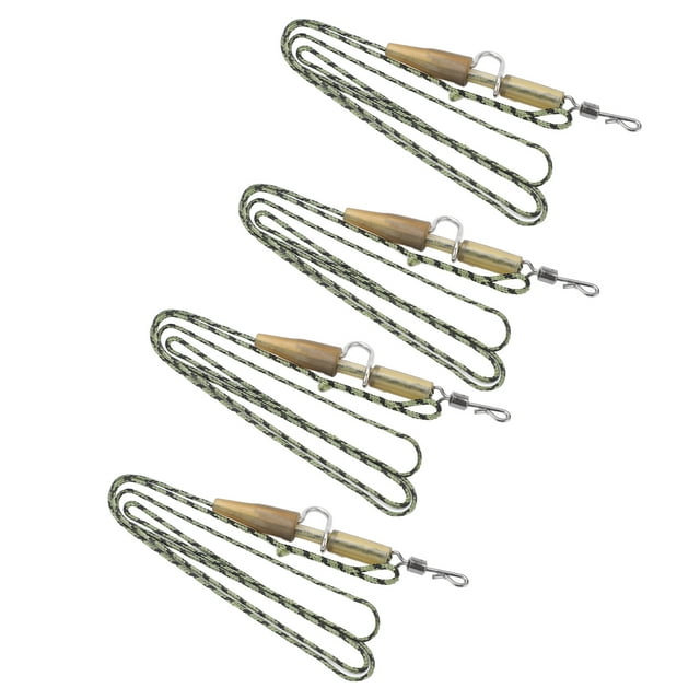 Camo Leaders, Carp Fishing Accessories Replaceable For Fishing Accessories 3 Piece Sub Line,RUBBER CLIP Combination,LEADCLIP Combination