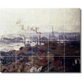 thumbnail image 1 of Ceramic Tile Mural-Claude Monet Country Painting 80. 60" w x 48" h using (20) 12 x 12 ceramic tiles, 1 of 3