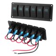 thumbnail image 4 of Rocker Switch Panel Aluminum Panel Label Stickers Waterproof Rocker Switch For, 4 of 8