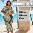 thumbnail image 2 of DISNIMO Tie Dye Print Women's Plus Size Kaftan Dress Swimsuit Coverup V-Neck Batwing Sleeve Caftan Dresses Lightweight Loose Swimwear Coverups for Party Pool Beach, 2 of 7