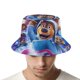 thumbnail image 4 of Perro Rock Sombrero bucket para adultos, gorra de protección solar, sombrero de pescador plegable para viajes al aire libre, pesca y actividades de verano, 4 of 6