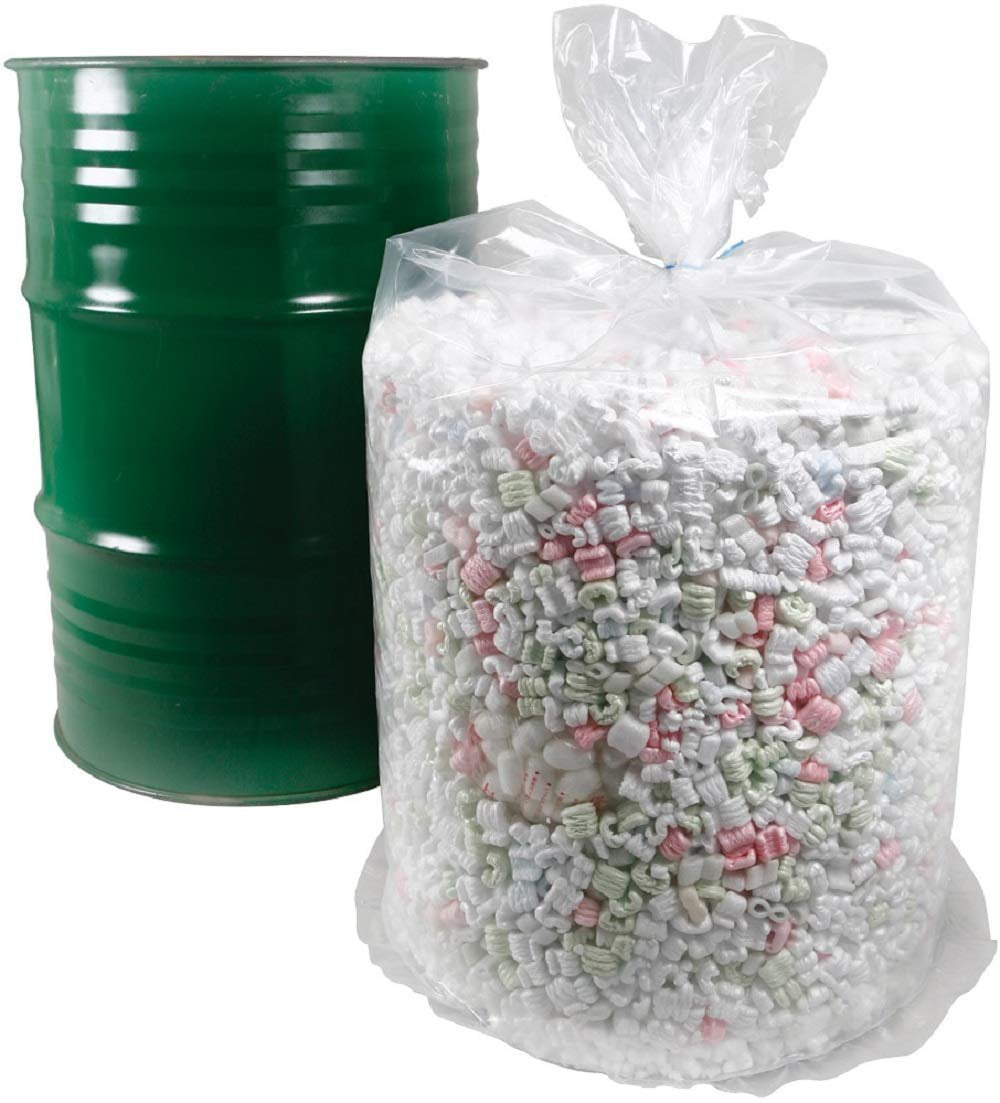 Pack of 100 Clear Drum Liners 37 x 40. 