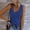Blue tank tops, variant on Pimelu Tank Top for Women Ribbed Tank Tops for Women Summer Comfort V Neck Sleeveless Slim Fit Tunic Shirts Ladies Casual Solid Workout Vest Blouses Womens Tank Tops Summer