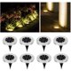 thumbnail image 1 of Luces solares para jardín Lámpara solar Luz de calle blanca cálida con 8 LED Luz de calle LED para exterior IP65 8er in Lámpara solar para exterior, 1 of 8