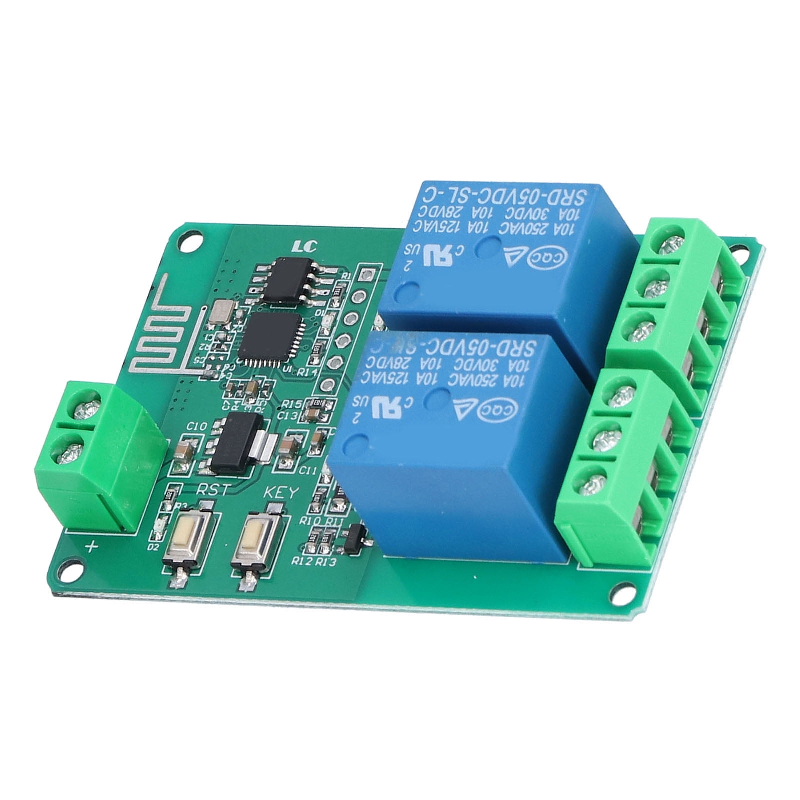 Relays Board, Remote Control DC 5V 10A Easy Installation 100 Meters