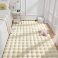 thumbnail image 3 of Fluffy Faux Fur Area Rugs for Living Room, 3x5 Feet Machine Washable Bubble Area Rug, Soft Shaggy Carpet for Bedroom, Dorms, Nursery Rooms, Home Decor, Brown, 3 of 9