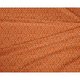 thumbnail image 4 of oneOone Polyester Lycra Orange Fabric Geometric Bandhani Sewing Material Print Fabric By The Yard 56 Inch Wide, 4 of 4