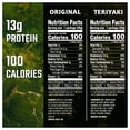 thumbnail image 3 of Jack Link’s Beef Jerky Variety Pack Includes Original and Teriyaki Beef Jerky, Good Source of Protein, 96% Fat Free, No Added MSG, (9 Count of 1.25 oz Bags) 11.25 oz, 3 of 6
