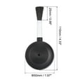 thumbnail image 2 of Unique Bargains Air Dust Blower and Soft Brush 3Pack 25mm Keyboard Cleaning Brush  for Laptop Computer Screens Black, 2 of 5