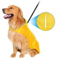 thumbnail image 2 of Dog Raincoat With Hood & Collar Hole & Safe Reflective Stripes, Ultra-Light Breathable 100% Waterproof Rain Jacket Medium-Sized Dogs-5XL Yellow, 2 of 6
