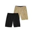 thumbnail image 2 of Hat and Beyond Mens Lightweight Active 2-Pack Work Multiple Pocket Cotton Cargo Shorts, 2 of 3
