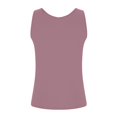 thumbnail image 4 of SNKSDGM Female Women's Tank Tops 3X Ribbed Tank Tops for Women Cropped Built in Bra Shelf Bra Camisoles Adjustable Spaghetti Strap Tank Tops Basic Layer, 4 of 7