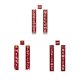 thumbnail image 4 of Wosthever Pareado de puerta de Navidad, colgantes interesantes para vacaciones en casa, diseño de escena, decoraciones colgantes de fondo DIY, colgante Kits de decoración para fiestas Tipo 2 Wosthever HA070289-02, 4 of 6