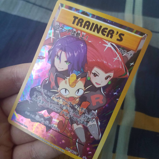 Pokemon TCG 20th Anniversary Here Comes Team Rocket Full Art