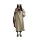 thumbnail image 1 of Sonducket Abrigo chal de otoño para mujer con bolsillos, abrigo de poliéster, ropa de abrigo a la moda, accesorio de ropa con correa para trabajo de Abrigos y chamarras L Sonducket AP013541-03, 1 of 1