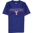 thumbnail image 1 of Hands High Boys Texas Rangers camiseta gráfica, azul, L, 1 of 3