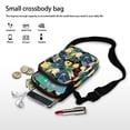 thumbnail image 7 of HELLHERO Navy Floral Tote Crossbody Small Crossbody Bags with Adjustable Strap for Daily Use, 7 of 7