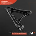 thumbnail image 3 of A-Premium Rear Right Lower Forward Control Arm Compatible with Audi Q7 2007-2015 & Porsche Cayenne 2003-2006/2008-2010 & Volkswagen Touareg 2004-2010, 3 of 9