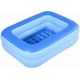 thumbnail image 1 of Inflatable Kiddie Pool, 45" x 35" X 14" Blue Baby Pool Summer Water Fun, 1 of 5