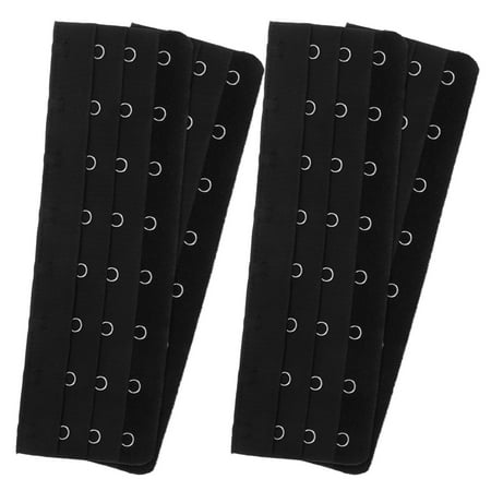 4pcs Bra Extensions Buckles Bra Extenders Underwear Strap Extender Bra Accessory for Women Bra Extender Buckles Extension Buckle