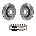 thumbnail image 1 of Transit Auto Front Disc Brake Rotors and Ceramic Pads Kit for Car Jeep Grand Cherokee Dodge Durango with 330mm Diameter Rotor K8A-106985, 1 of 11